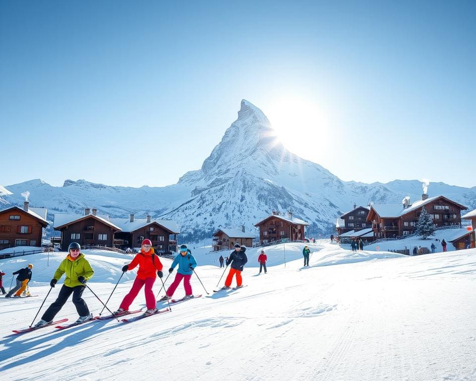Wann profitieren Skifahrer von Reisen nach Zermatt?