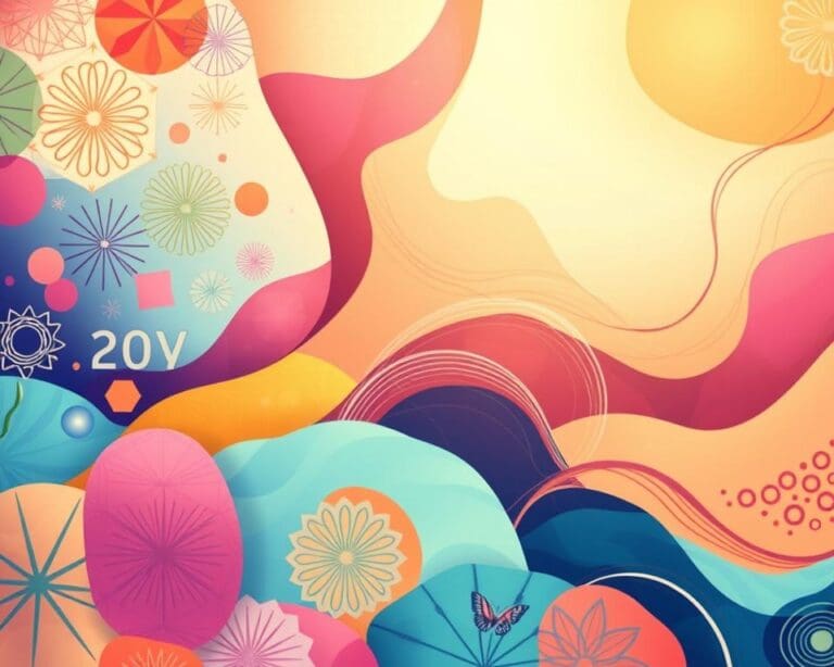 Wann wirken Muster besonders vorteilhaft?