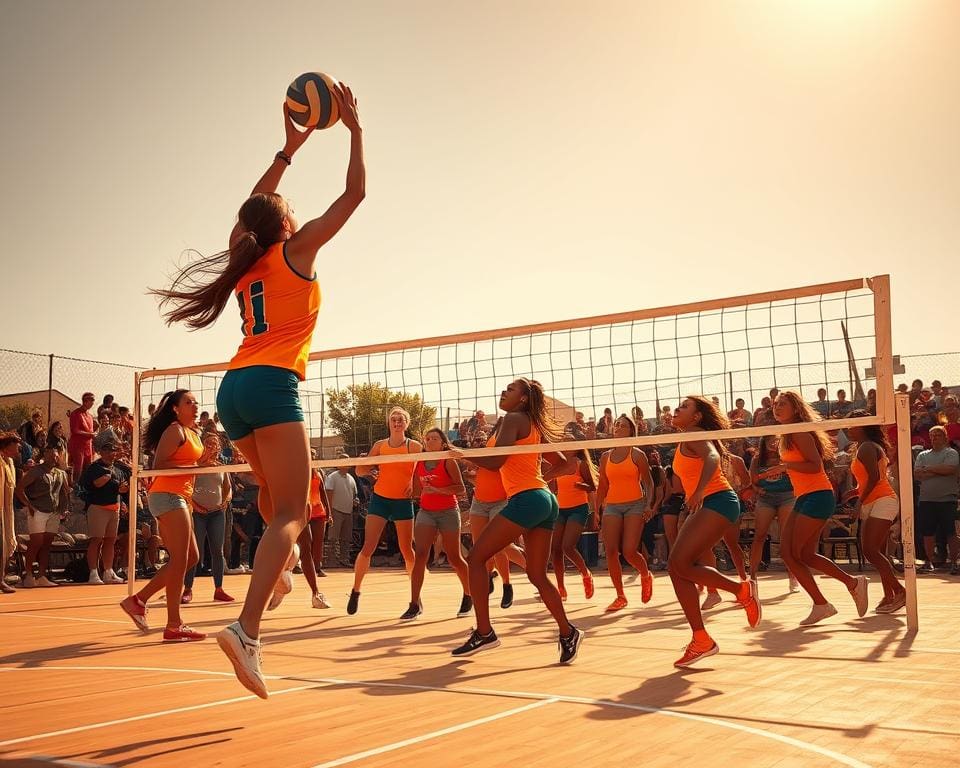 Was macht Volleyball ideal fuer Gruppen?