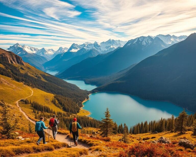 Was macht die Alpenregion perfekt fuer Sportferien?