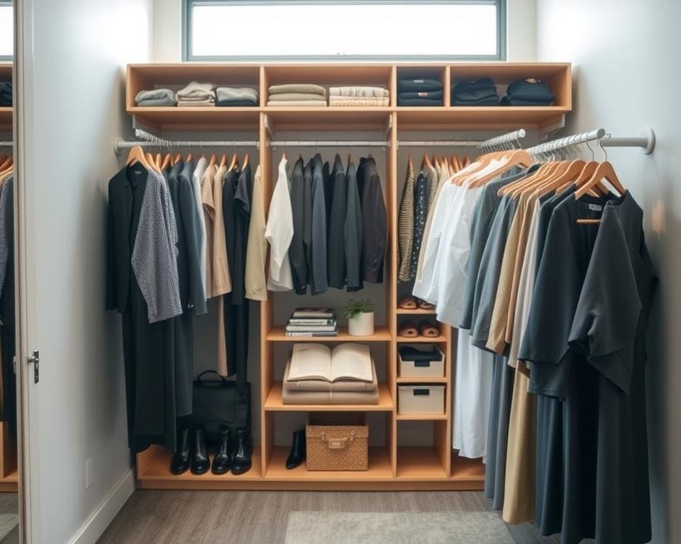 Wie baut man einen vielseitigen Kleiderschrank auf?