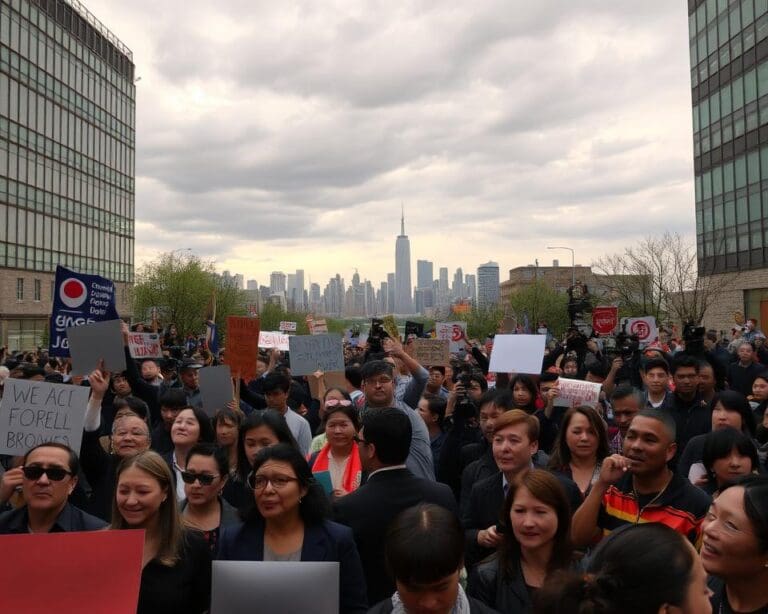 Wie beeinflussen Proteste die Berichterstattung?