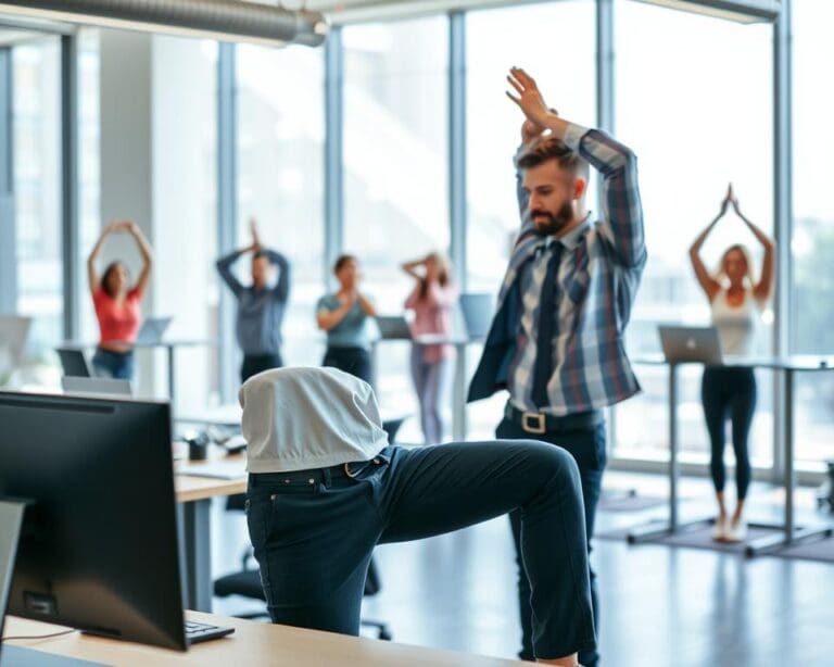 Wie bleibt man körperlich fit im Arbeitsalltag?