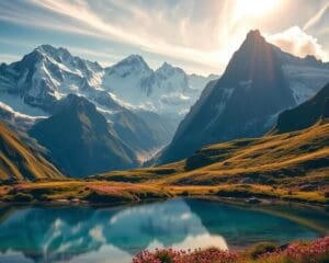 Wie entdeckst du die schoensten Alpenpanoramen?