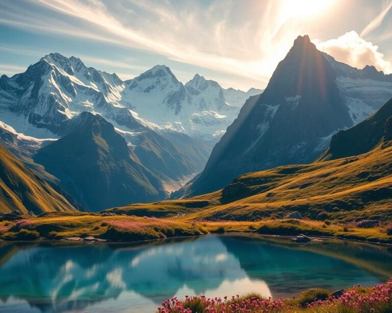 Wie entdeckst du die schoensten Alpenpanoramen?