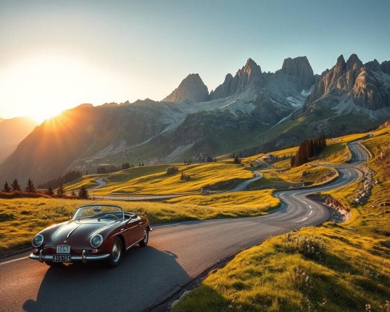 Wie planst du eine Reise entlang der Alpenstrassen?