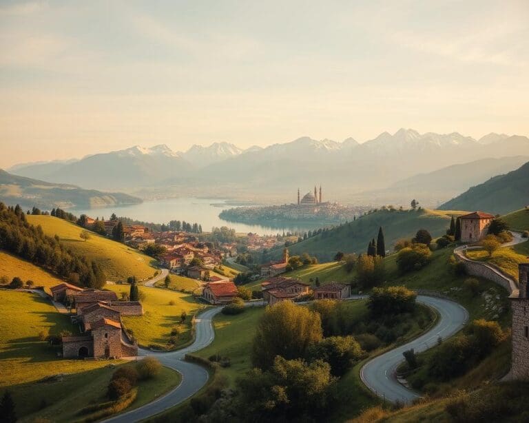 Wie planst du eine Rundreise durch Norditalien?