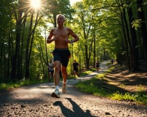 Wie trainierst du fuer einen Halbmarathon?