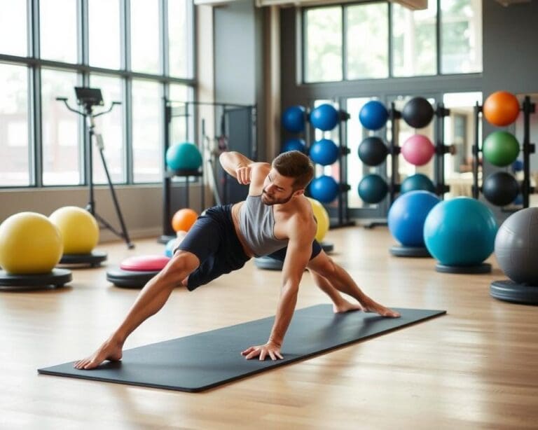 Wie trainierst du fuer mehr Koerperstabilitaet?