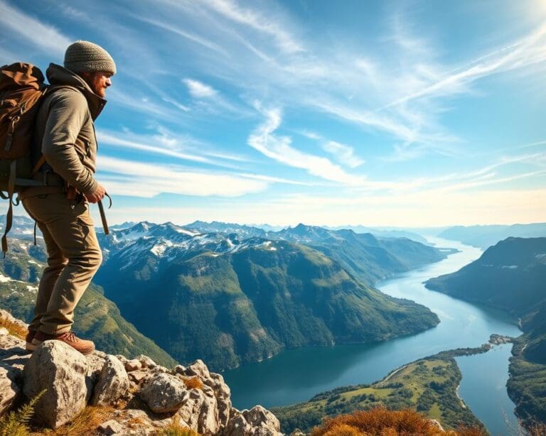 Womit startet man Abenteuerreisen in Norwegen?