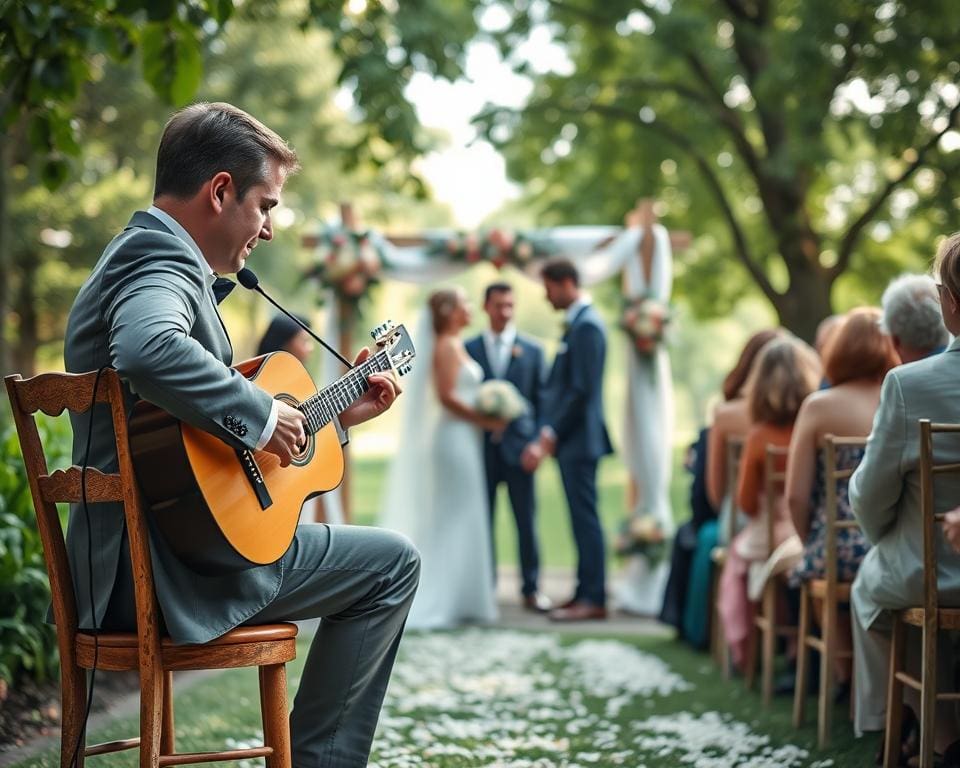 Was bringt ein Musiker live zur Trauung?