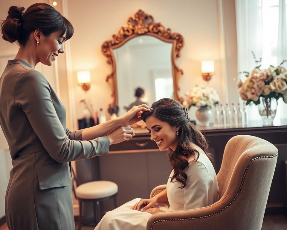 Wie hilft ein Hair Stylist beim Brautstyling?