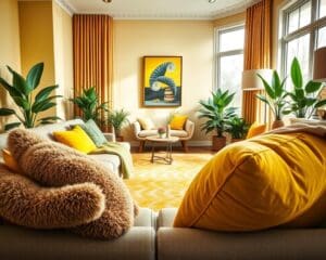 Wie integriert man Farben im Zuhause?