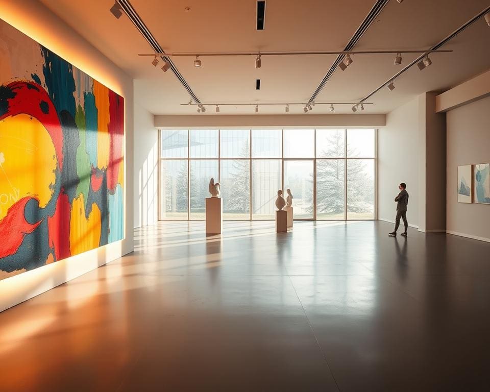 Wie kombiniert man Kunst und Licht?