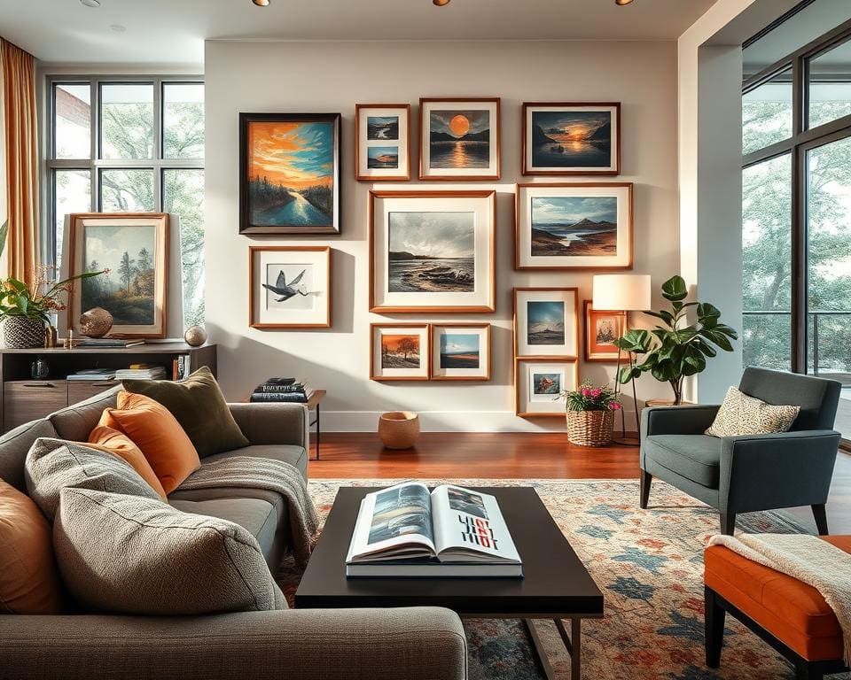 Wie wählt man Kunst passend zum Raum?