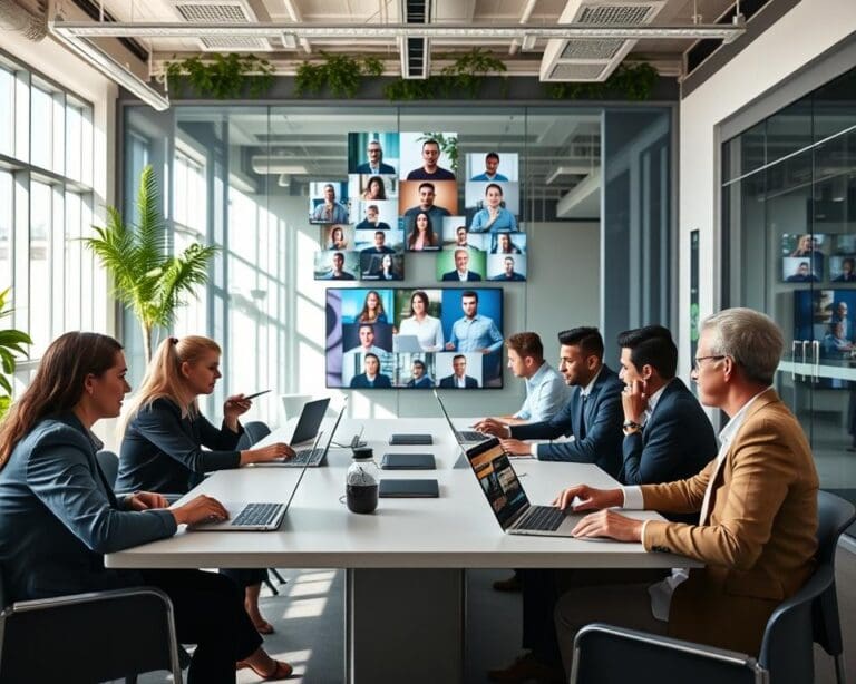 Was bringt Technologie für verteilte Teams?