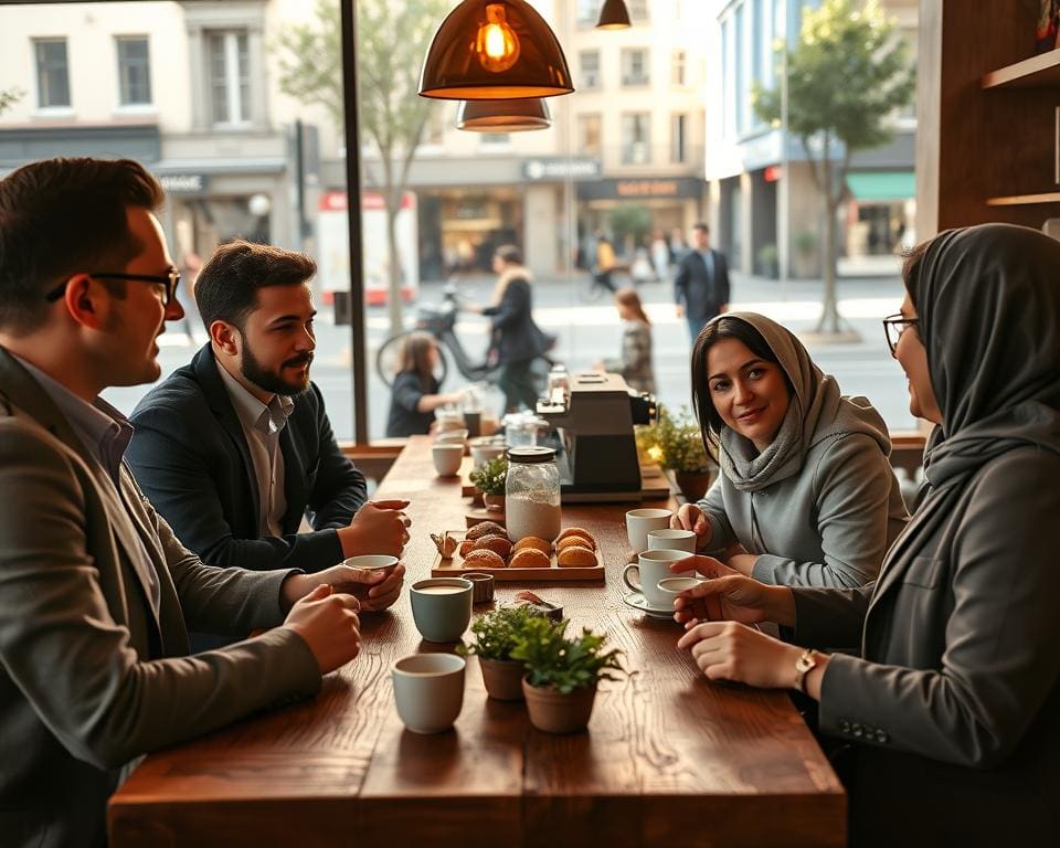 Warum sind Cafés soziale Anlaufstellen?