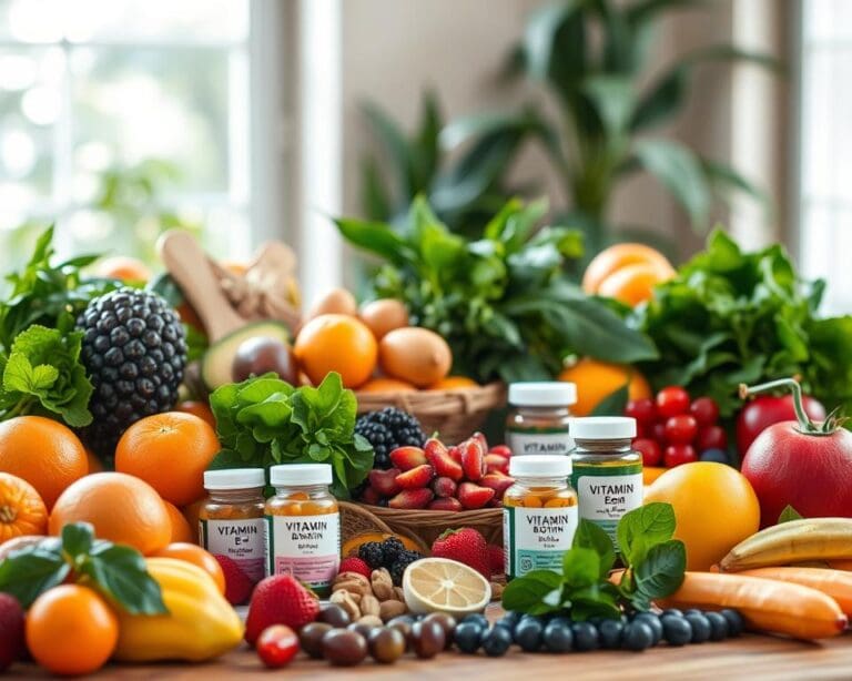 Welche Vitamine unterstützen Haut und Haare?