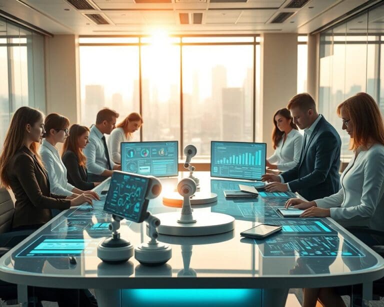 Wie unterstützt Technik effiziente Arbeitsprozesse?