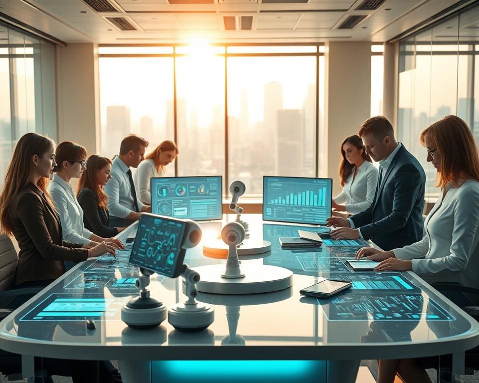 Wie unterstützt Technik effiziente Arbeitsprozesse?