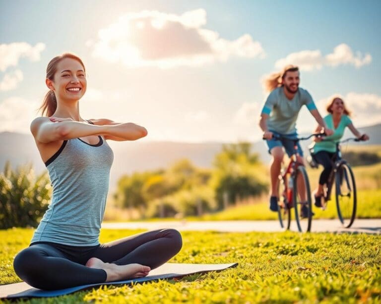 Wie verbessert Bewegung das Wohlbefinden?