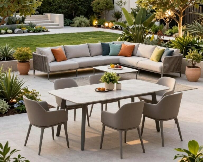 Welche Gartenmöbel passen zu modernen Gärten?