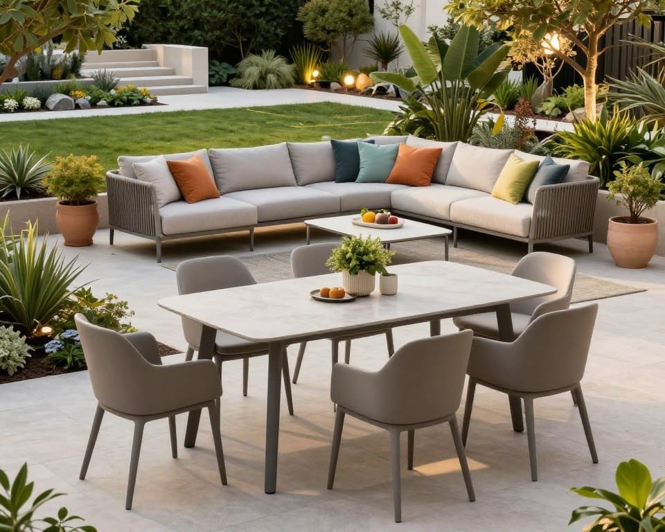 Welche Gartenmöbel passen zu modernen Gärten?