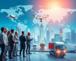 Wie beeinflusst Technologie globale Lieferketten?