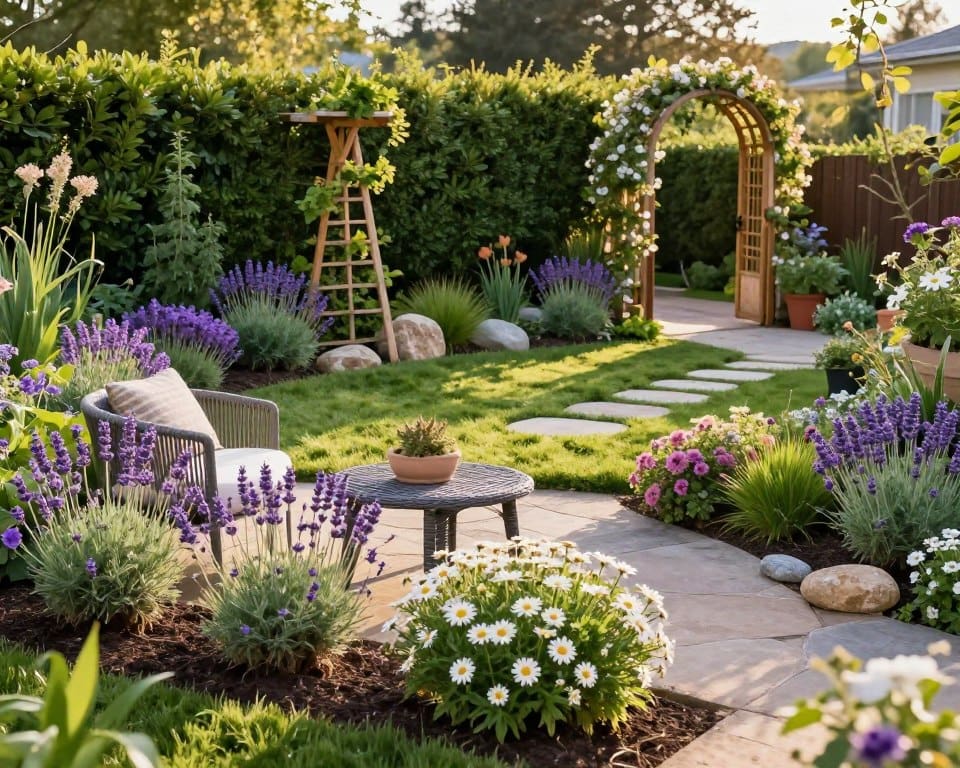 Wie gestaltet man einen kleinen Garten optimal?