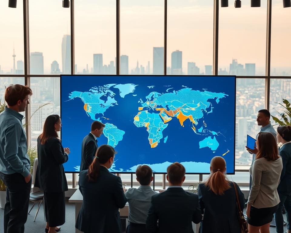 Wie unterstützt Technologie internationale Expansion?