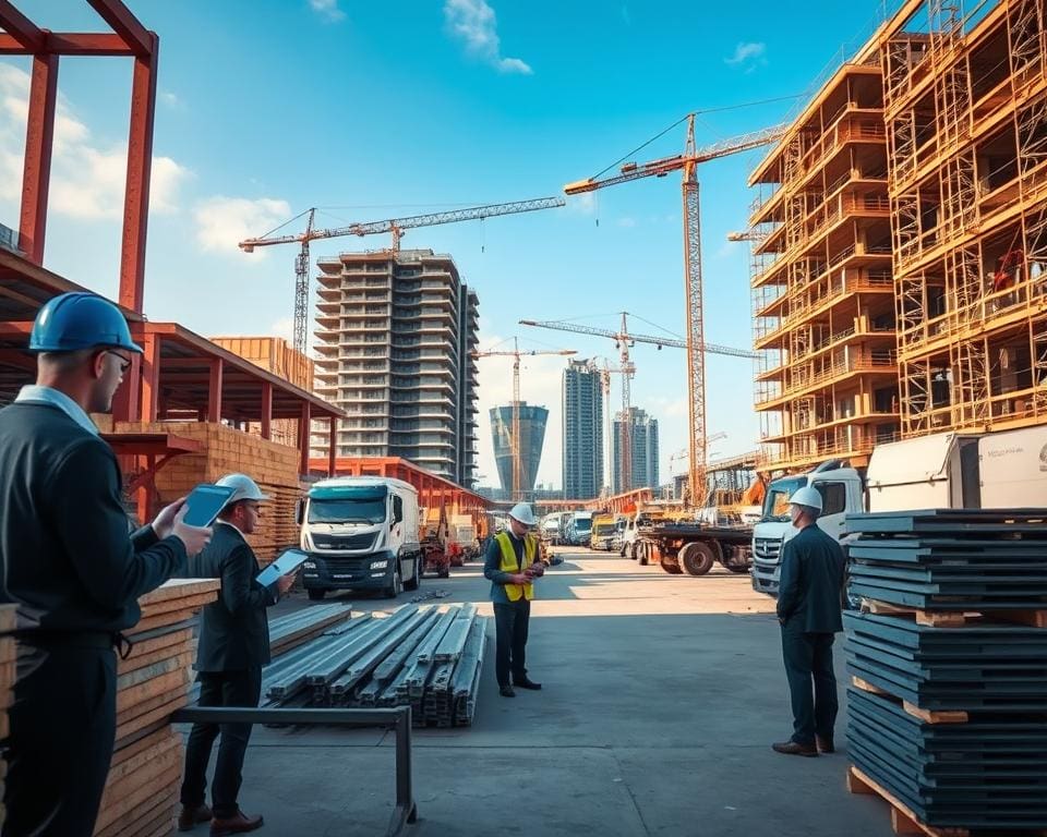 Baustellenlogistik