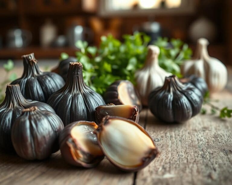 schwarzer Knoblauch