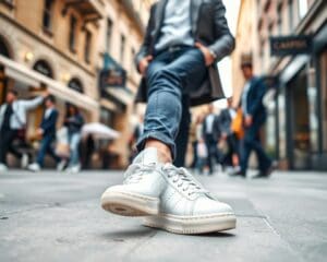 weiße Sneaker