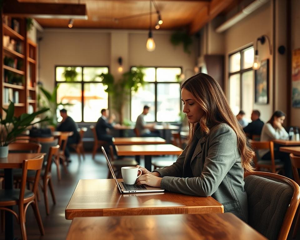 Café zum Arbeiten