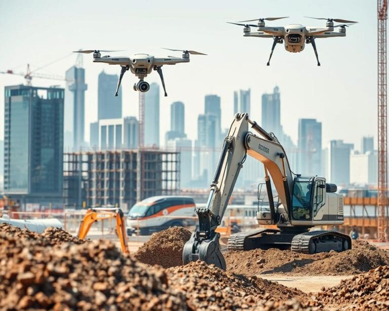 autonome Baumaschinen