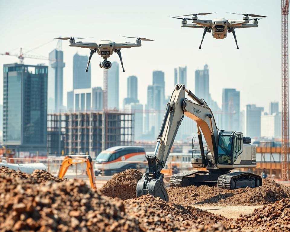 autonome Baumaschinen